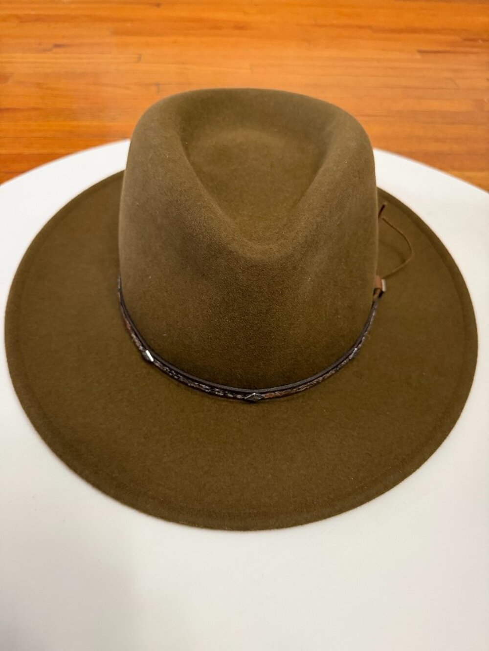 Stetson Men's Mountain Sky Crushable Wool Hat - Acorn